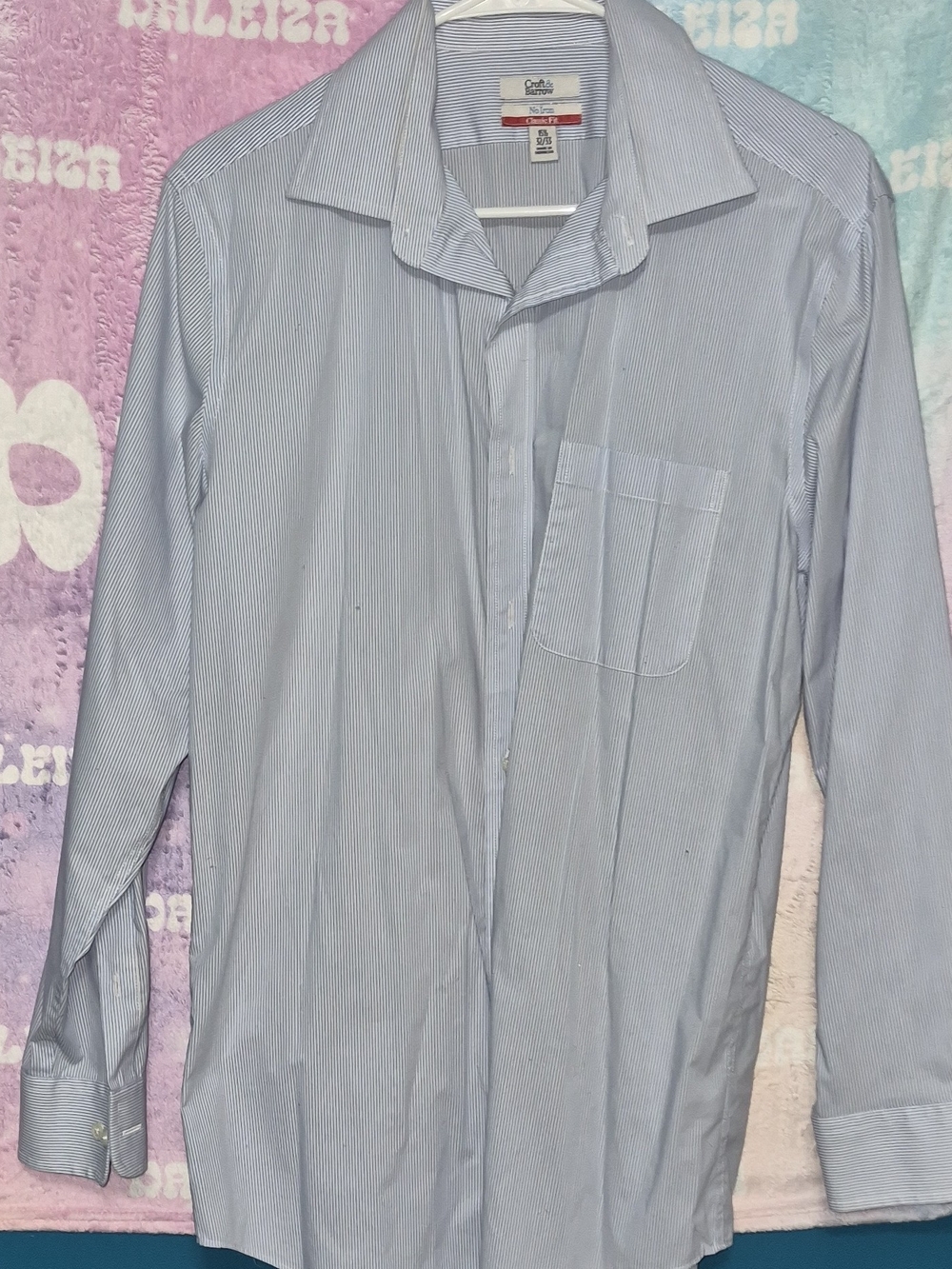 Charles Tyrwhitt Blue Stripe Men’s Dress Shirt